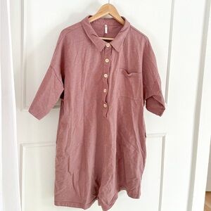 Rylee + Cru Mauve Jumpsuit